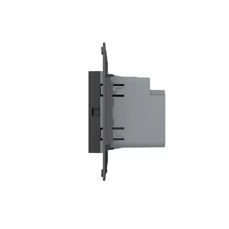 в продаже Механизм сенсорный проходной выключатель Livolo Sense 2 канала черный (782000412) - фото 3